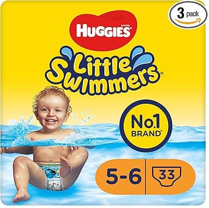 Detalle de Huggies Little Swimmers Pañales Bañador Talla 5-6 💧 33 pcs