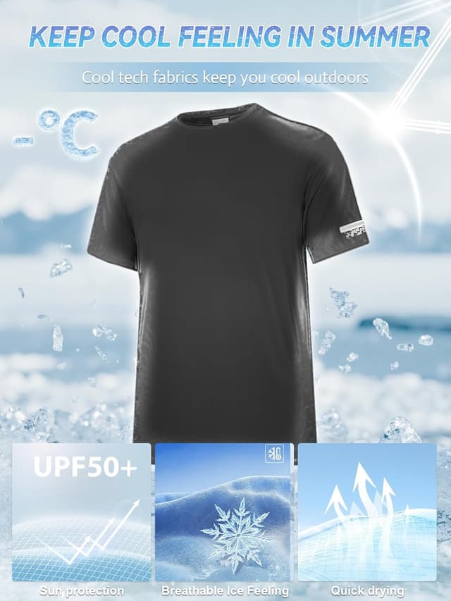 Detalle 2 de Men's Rash Guard UPF 50+ Swim Shirt