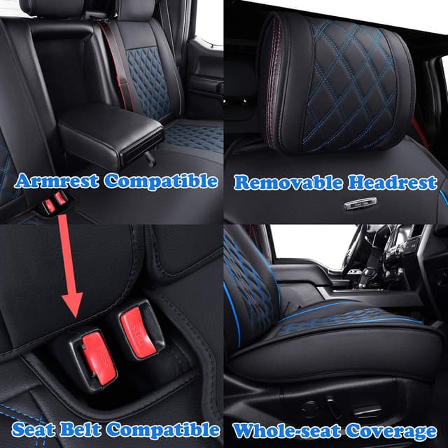 Thumbnail 4 de Aierxuan Full Set Car Seat Covers 2009-2026