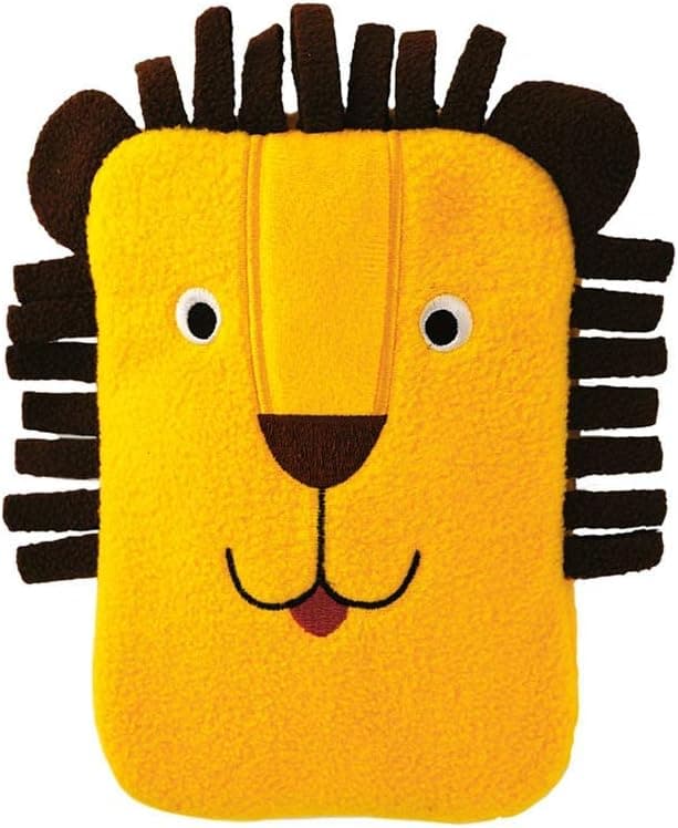 Detalle de HUGO FROSCH Mini-Wärmflasche 0,2 l im Löwen-Design