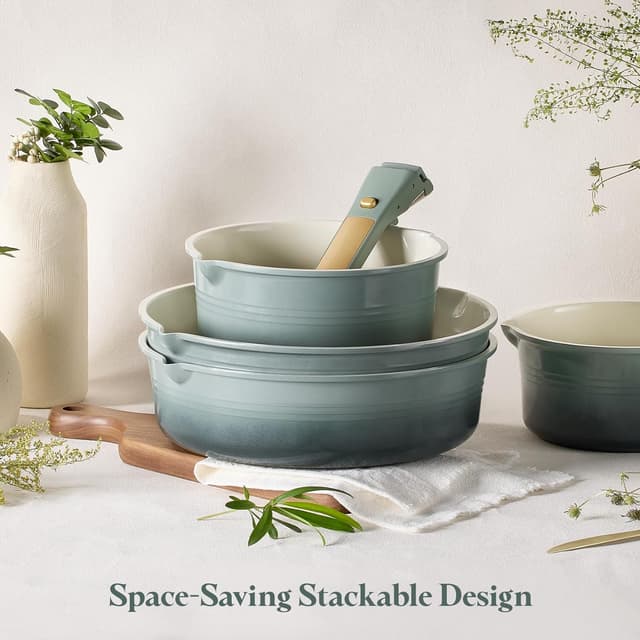 Thumbnail 4 de CAROTE 17Pcs Titanium Cookware Set