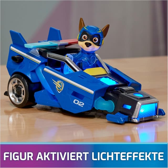 Detalle de PAW Patrol Mighty Kinofilm Chase Polizeiauto 17 cm