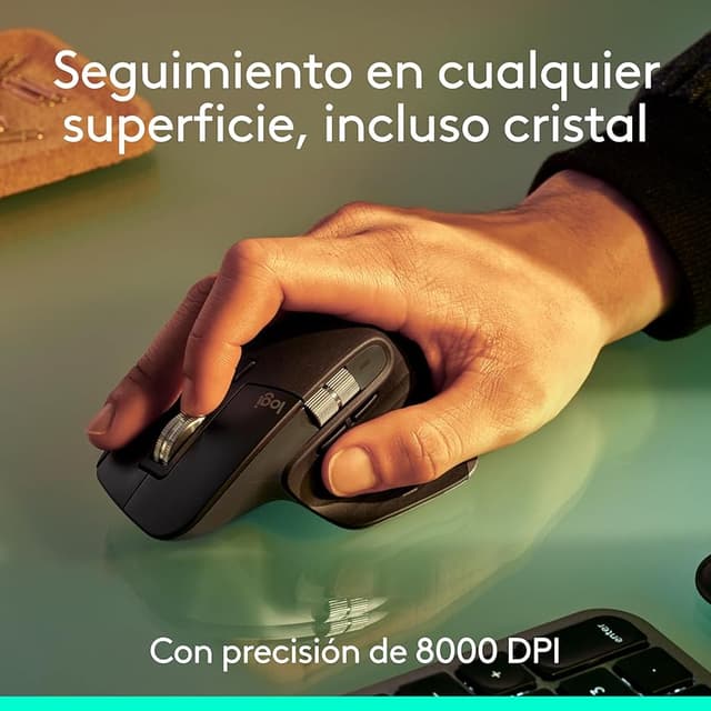 Detalle 2 de Logitech MX Master 3S — Ratón inalámbrico 8K DPI 🖱