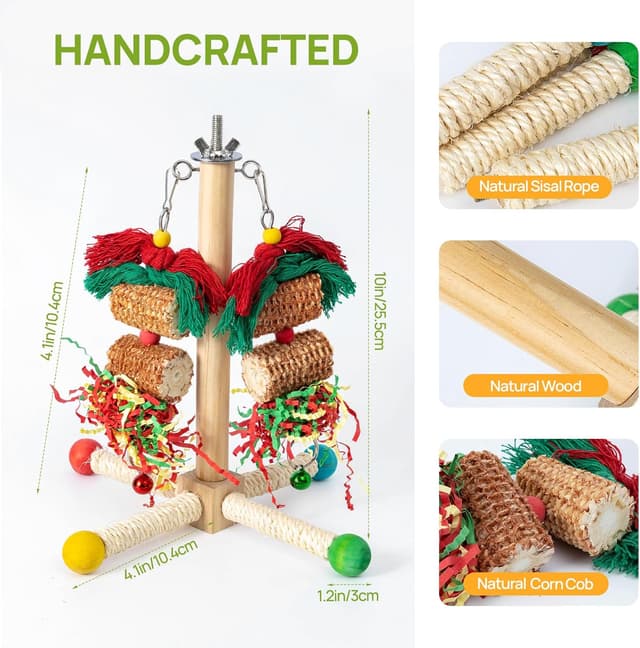 Thumbnail 6 de Parrot Toys for caged birds 1x GingerUPer