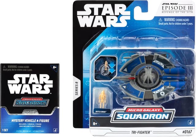 Imagen de Star Wars Micro Galaxy Squadron Droid Tri-Fighter 3-inch en OfertitasTOP