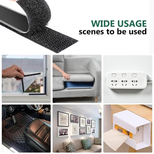 Thumbnail 6 de AiQInu Belcro Adhesivo Fuerte 8 m