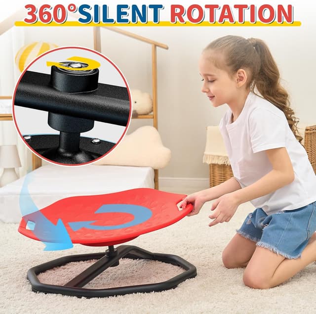 Thumbnail 5 de KidBloom Drehstuhl Autismus 360° Rot