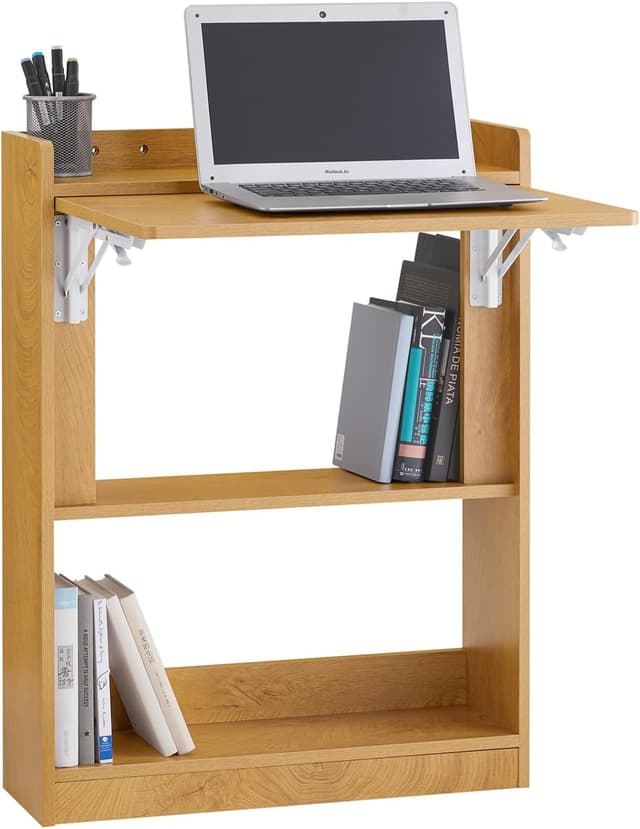 Detalle de SoBuy FWT92-N bureau gaming pliable 64x58x82 cm