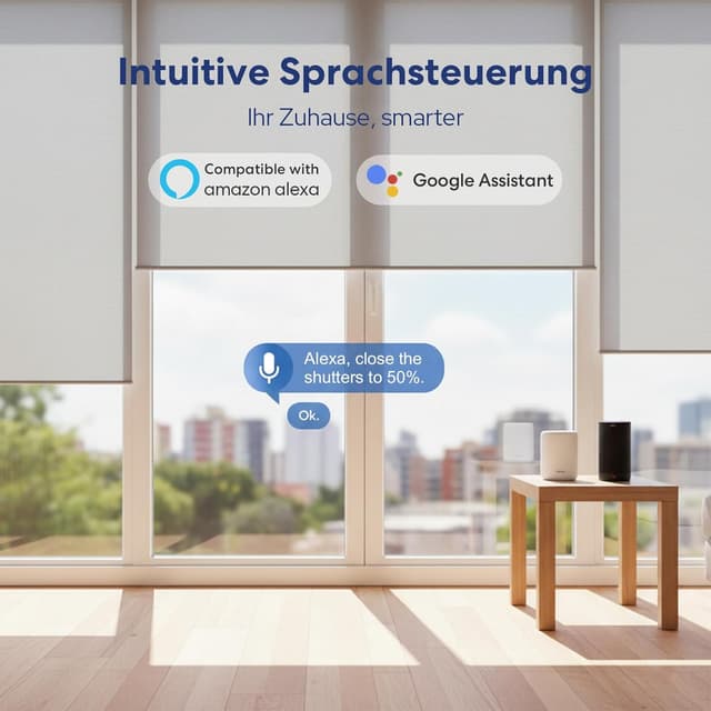 Detalle de LoraTap Smart WiFi Rolladenschalter 80x80 mm