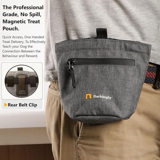 Detalle 2 de Dog treat pouch 2 cup training bag