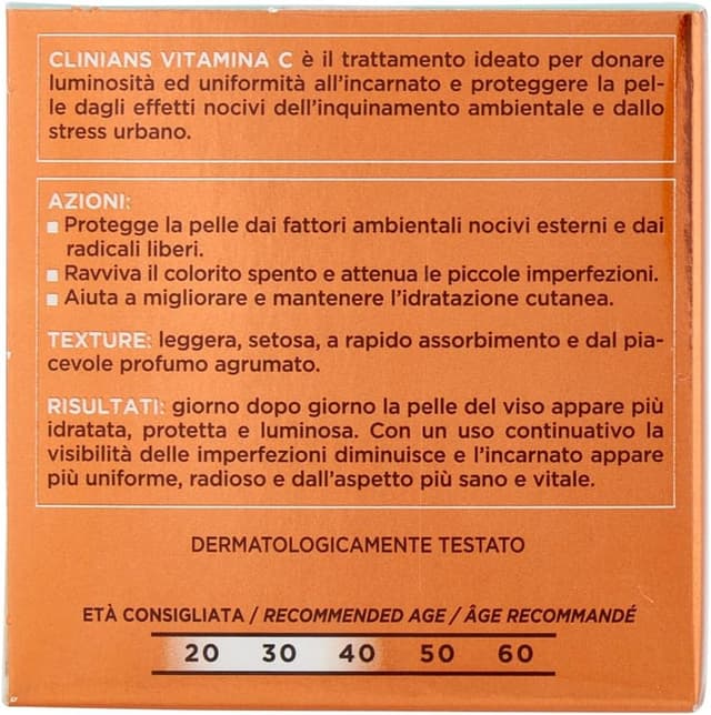 Detalle 2 de CLINIANS Crema Illuminante Vitamina C 50 ml