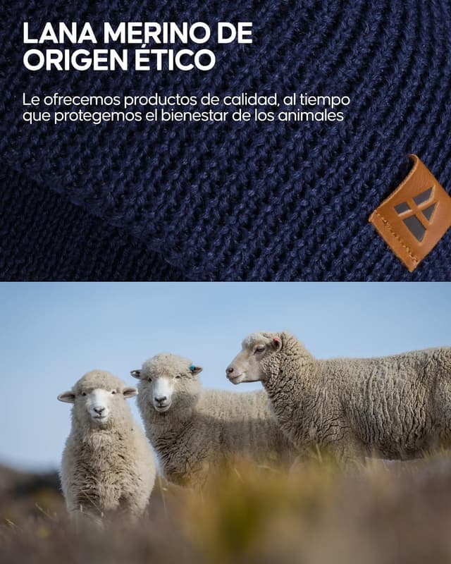 Thumbnail 4 de Danish Endurance Gorro Invierno Niños Lana Merino