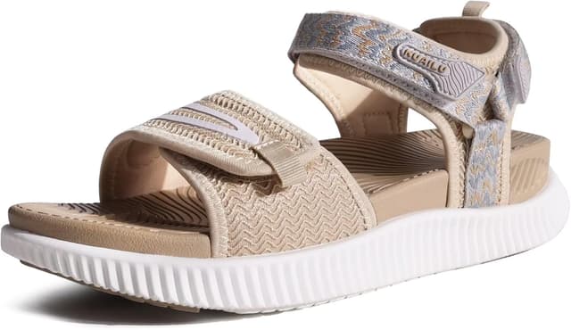 Detalle de KuaiLu sandali trekking da donna comodi con supporto arco plantare regolabile