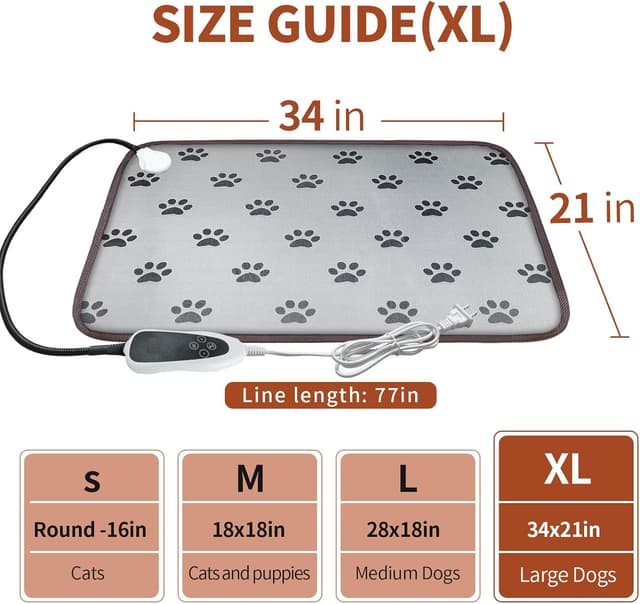 Detalle 2 de RC SLL Dog Heating Pad 86 x 53 cm