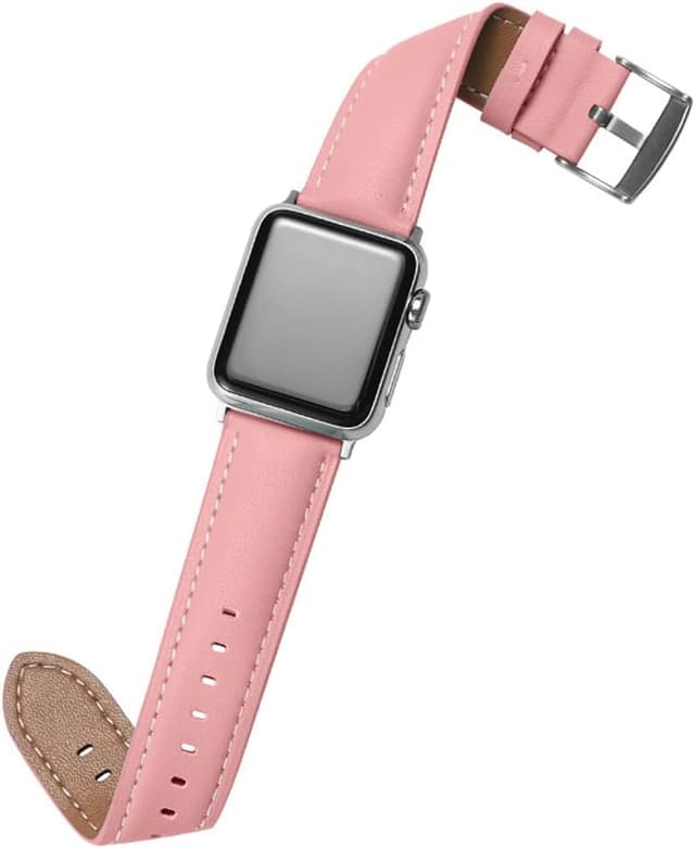 Detalle 2 de BYISYUE 22mm leather watch strap