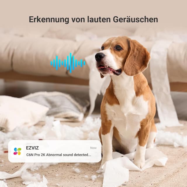 Detalle de EZVIZ C6N Pro 2K WLAN-Überwachungskamera