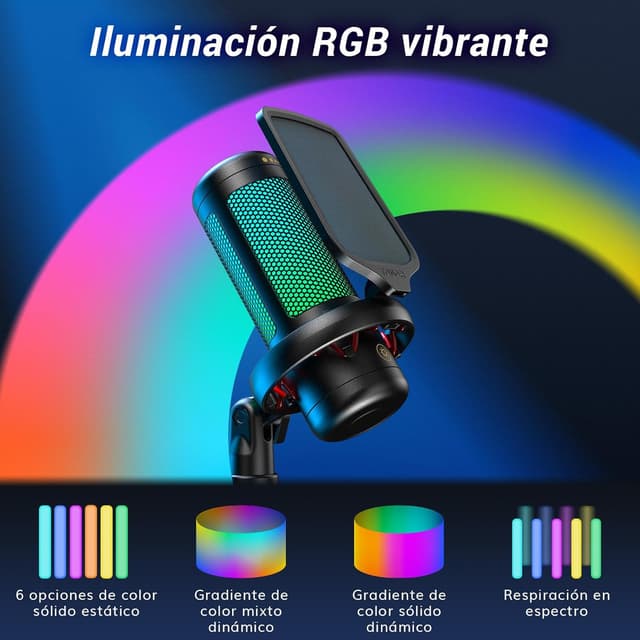 Detalle 2 de TONOR TC310+ Micrófono USB para streaming