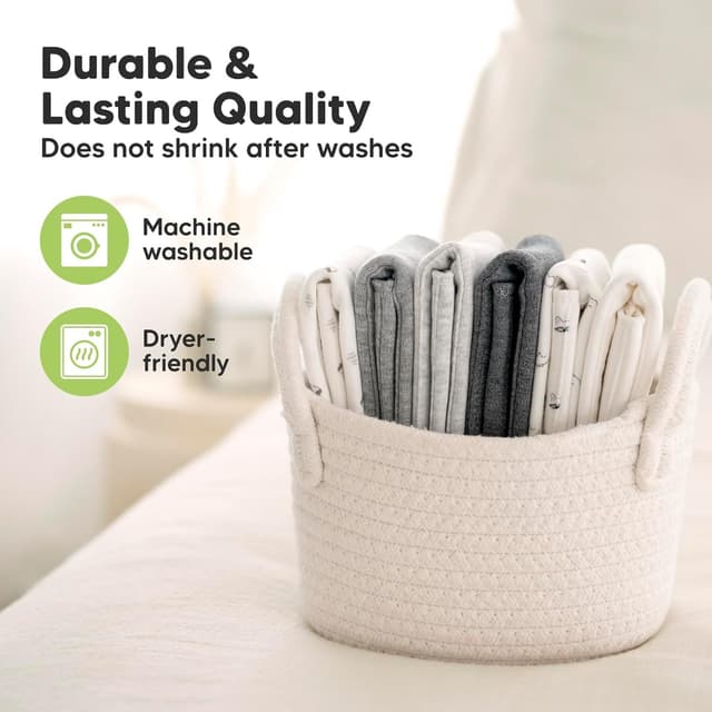 Thumbnail 5 de Organic Burp Cloths 6-Pack ⚡