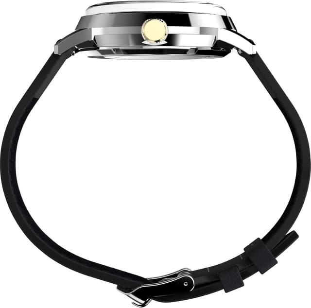 Detalle 2 de Timex Marlin Automatic ⌚ Reloj de 40 mm, cuero negro