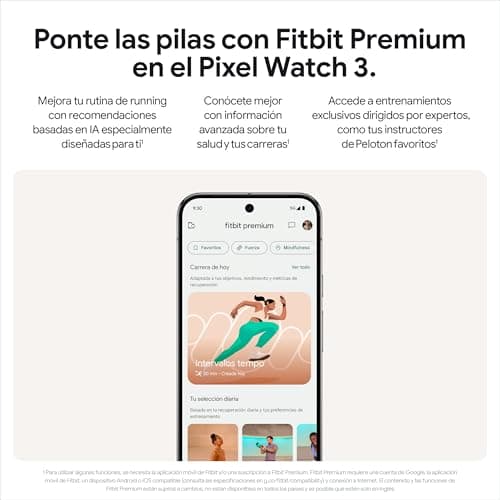 Thumbnail 7 de Google Pixel Watch 3 45 mm — Negro Mate