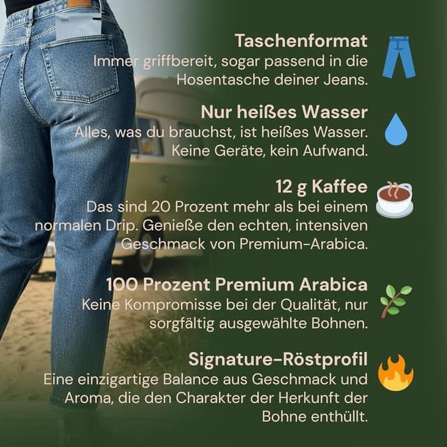 Detalle 2 de PROFISTA Drip Coffee Symphony 7 x 12 g