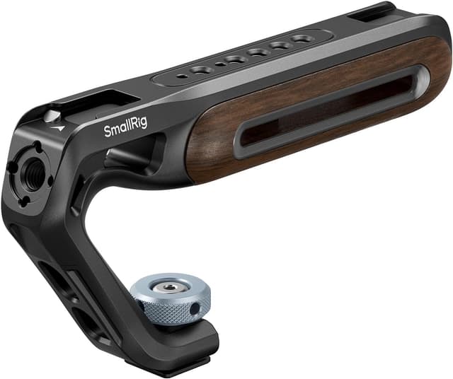 Detalle de SMALLRIG 5250 Holz-Top-Griff 165 mm