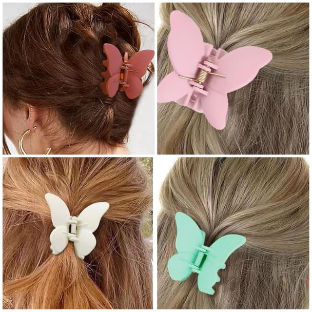 Thumbnail 3 de HairclawButterfly Krallenklammern 8er-Set 🦋