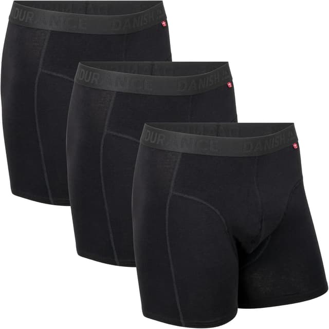 Detalle de Danish Endurance boxers en coton bio (lot de 3 ou 6) : confort ultra doux et respirant