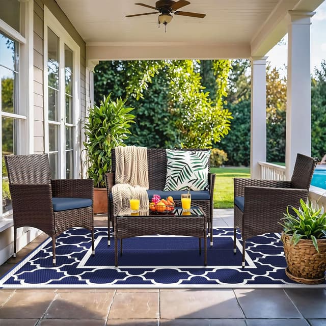 Detalle 2 de GENIMO 5' x 8' Outdoor Rug