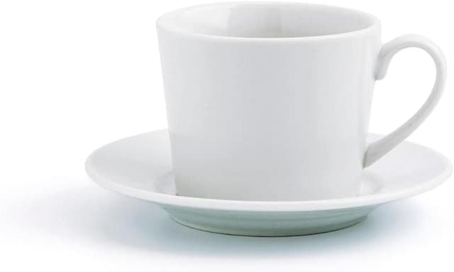 Thumbnail 1 de Quid Renova Blanca Set 6 Tazas y Platos Porcelana