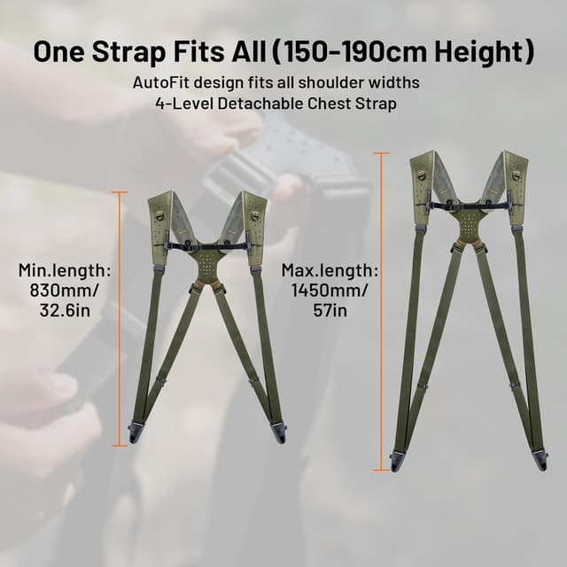 Thumbnail 4 de PGYTECH Camera Strap Master Imbragatura 3 fotocamere