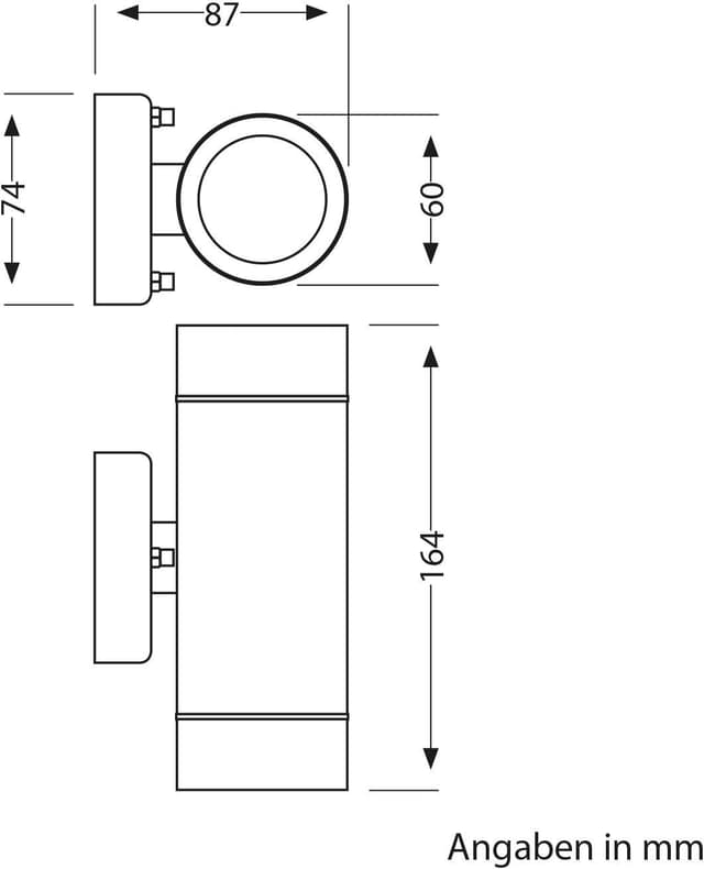 Thumbnail 4 de ledscom.de WEDO applique esterno 2x GU10 35W