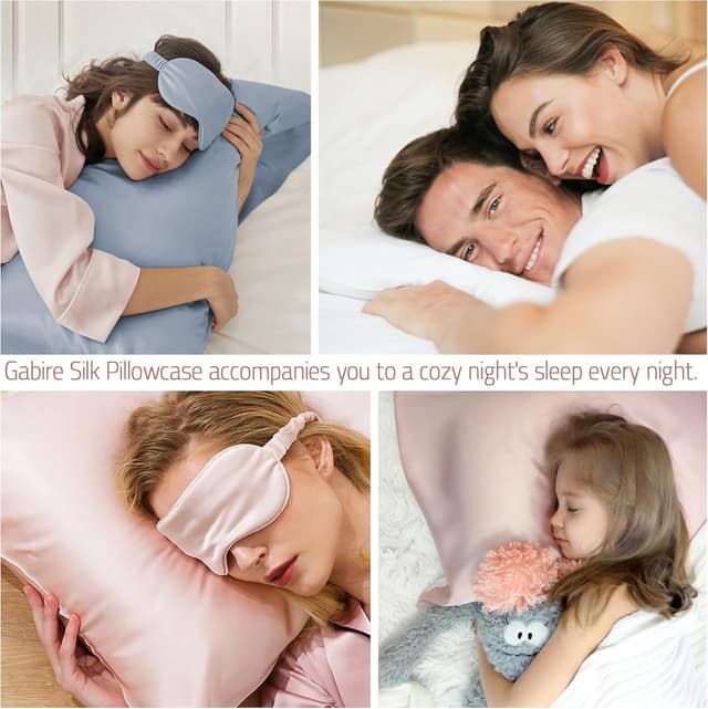 Thumbnail 4 de Gabire Mulberry Silk Pillowcases 20×26