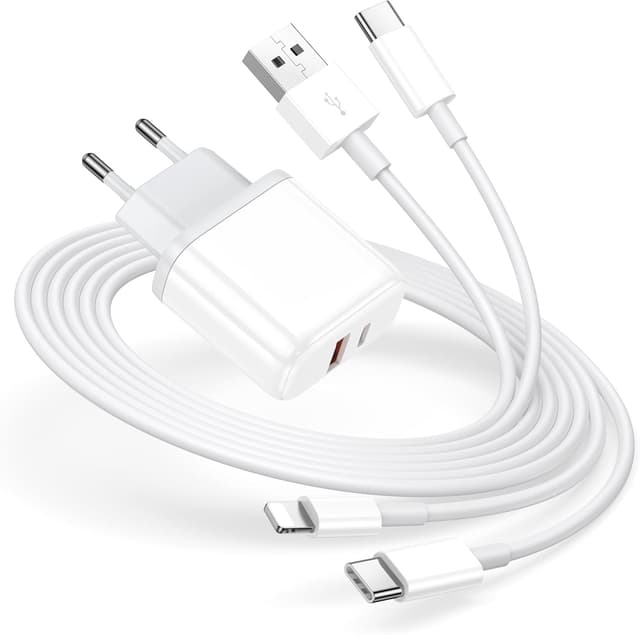 Imagen de 2Pack USB C Ladegerät 20W Adapter Netzteil en OfertitasTOP