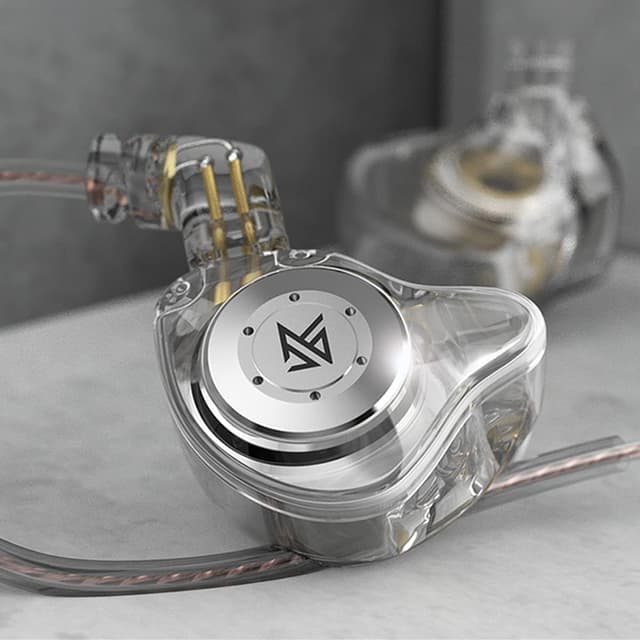 Thumbnail 6 de Yinyoo KZ EDX PRO wired in-ear earphones (white) with 10mm dynamic driver