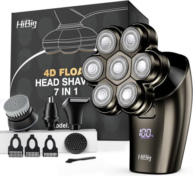 Detalle de Head Shavers 7D Arc 5-in-1 kit