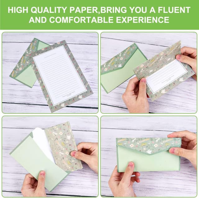 Detalle 1 de Vicloon Briefpapier Set 54-teilig A5