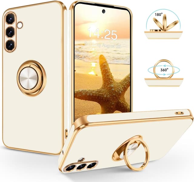 Detalle de SouliGo Galaxy A35 Hülle mit 360 Ring