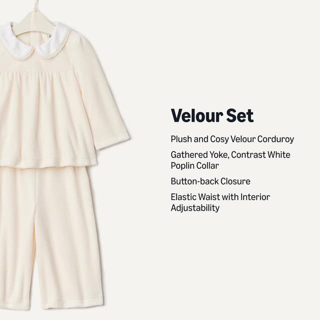 Thumbnail 2 de Amazon Essentials x Sofia Grainge Corduroy Velour Set