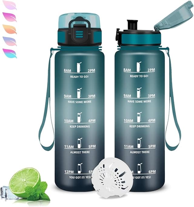 Imagen de Botella Agua 500ml infantil con filtro y bloqueo 🚰 en OfertitasTOP