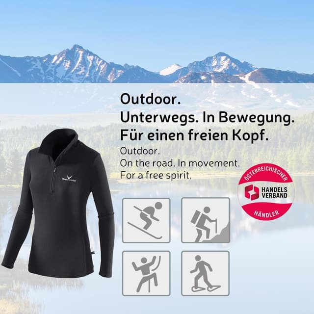 Detalle de Col roulé Ski Femme Black Crevice