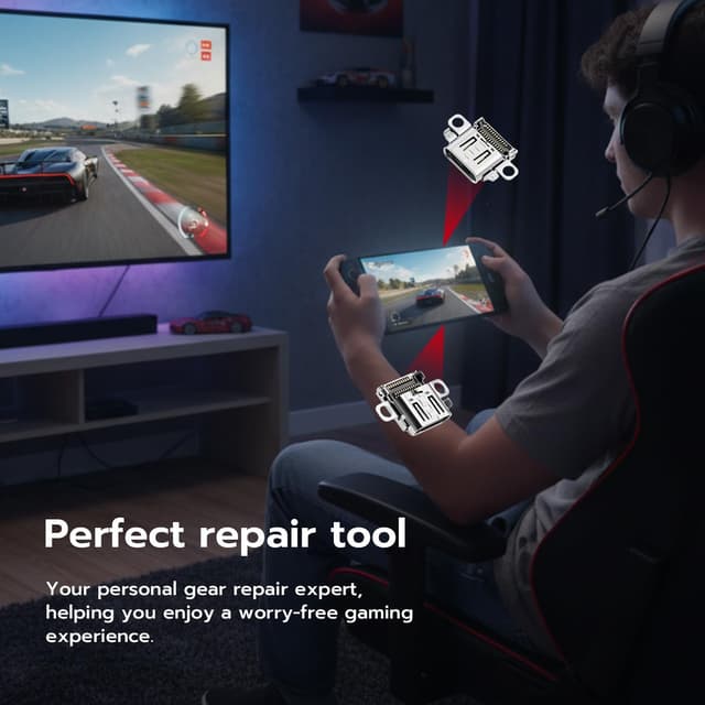 Thumbnail 5 de Mcbazel Presa Connettore USB Tipo-C per Switch 2