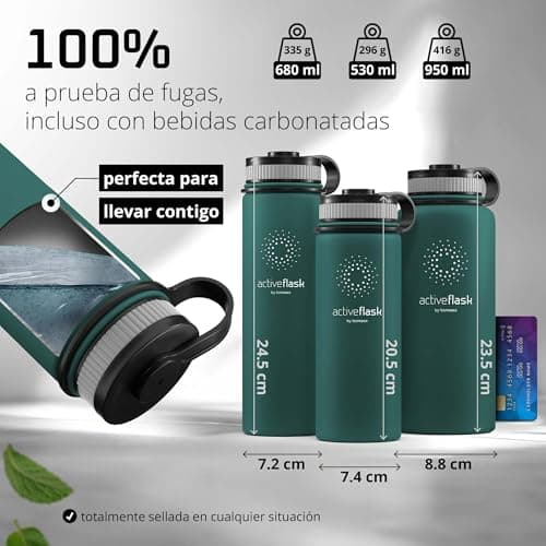 Thumbnail 6 de Active Flask Botella Térmica Inox 1L y 500ml 🚰