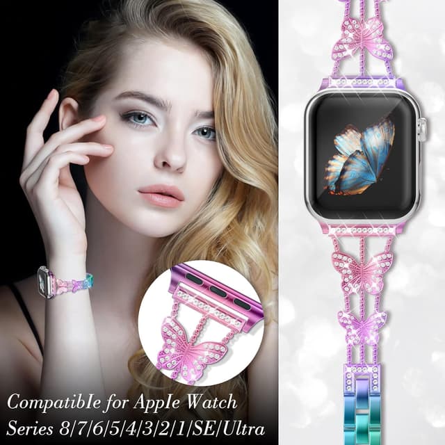 Thumbnail 6 de Musk-MSKR Diamond Band for Apple Watch