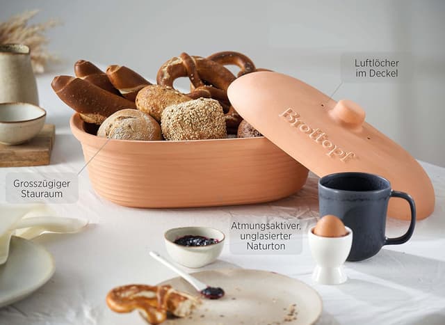 Thumbnail 1 de MÄSER 931996 Brottopf oval 6 L 🥖