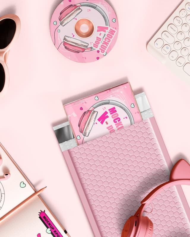 Thumbnail 6 de Switory 50 Pack Padded Bubble Mailers (A5) – Pale Pink, Self-Seal Poly Mailer for Shipping & Packaging