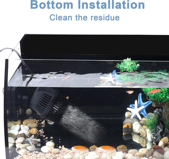 Detalle de hygger 7875LPH Aquarium Wave Maker Pump (12W) with strong magnetic suction base