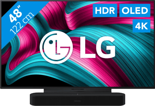 Detalle de LG 48" OLED evo C5 (2025) 4K + Sonos Beam Gen. 2: TV mit OLED-Bild und Kinoklang-Upgrade