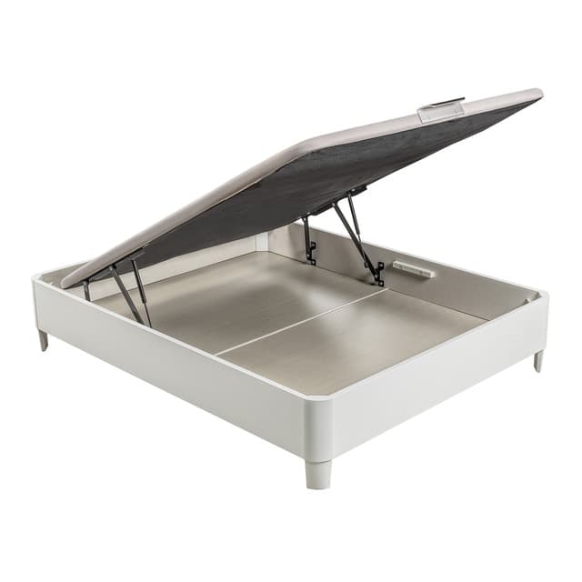 Detalle de Canapé abatible Pikolin de madera con patas