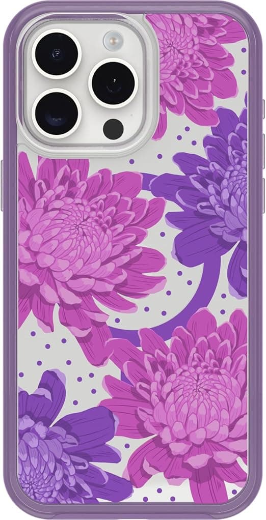 Detalle de OtterBox Symmetry Clear MagSafe para iPhone 15 Pro Max